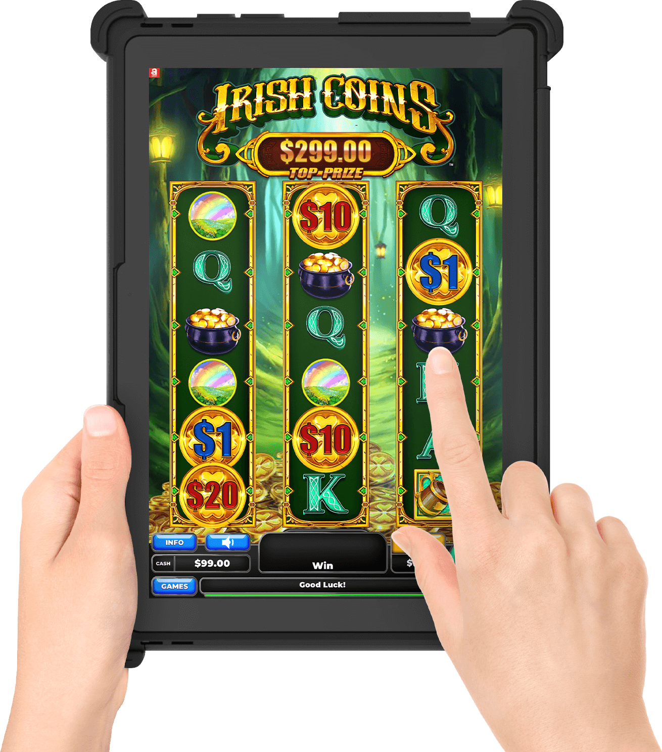 Jackpot Mobile E-Tabs