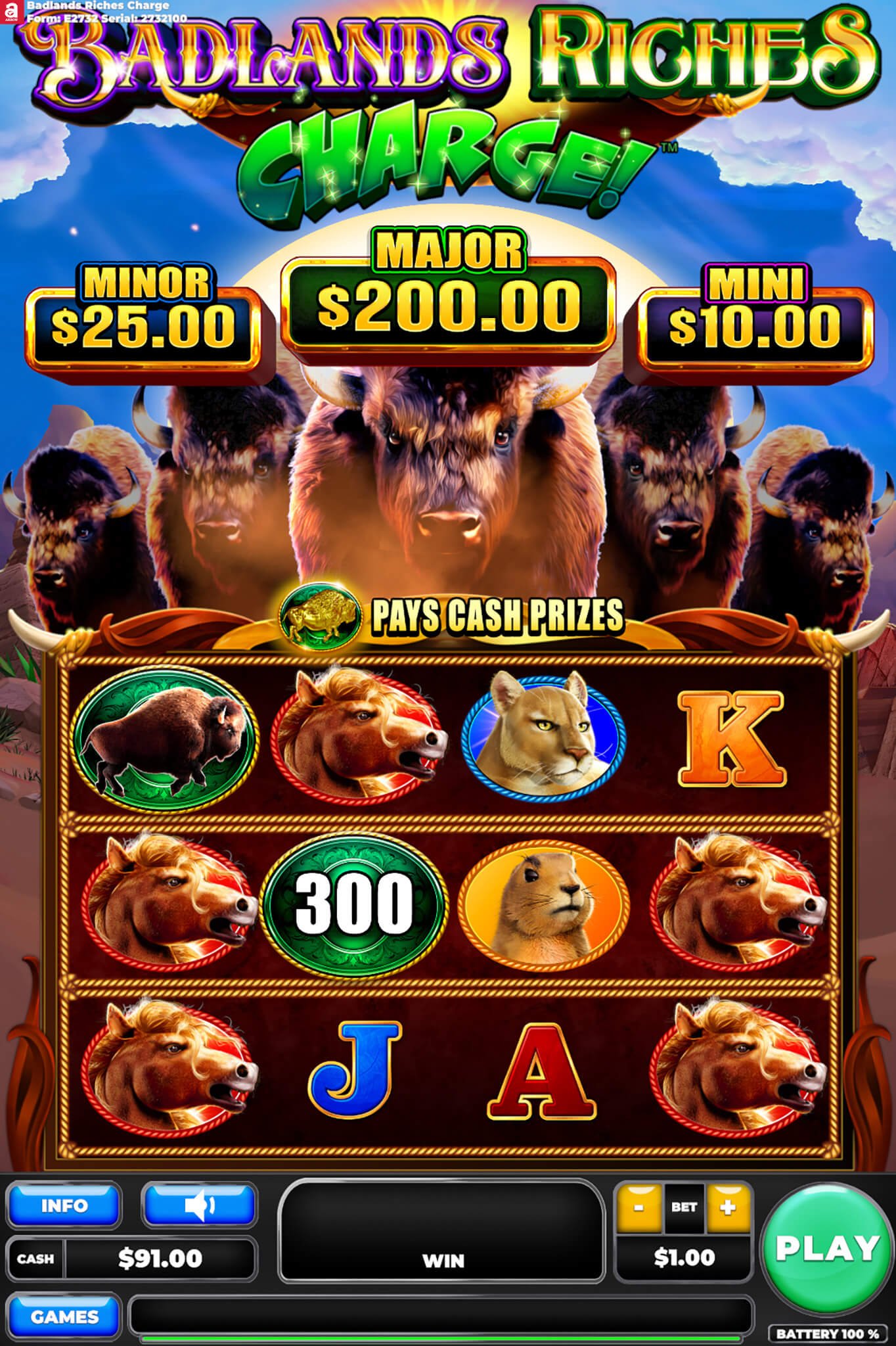 Badlands Riches Charge