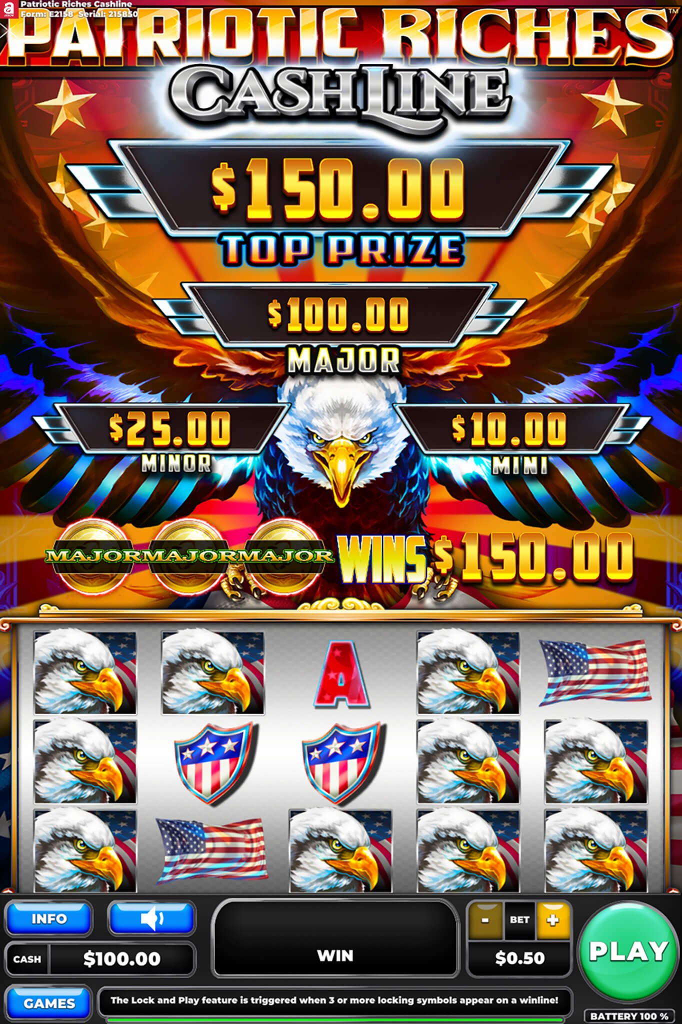 Patriotic Riches Cashline