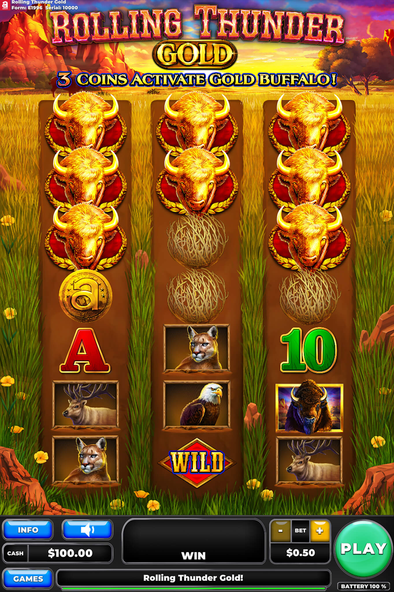 Rolling Thunder Gold