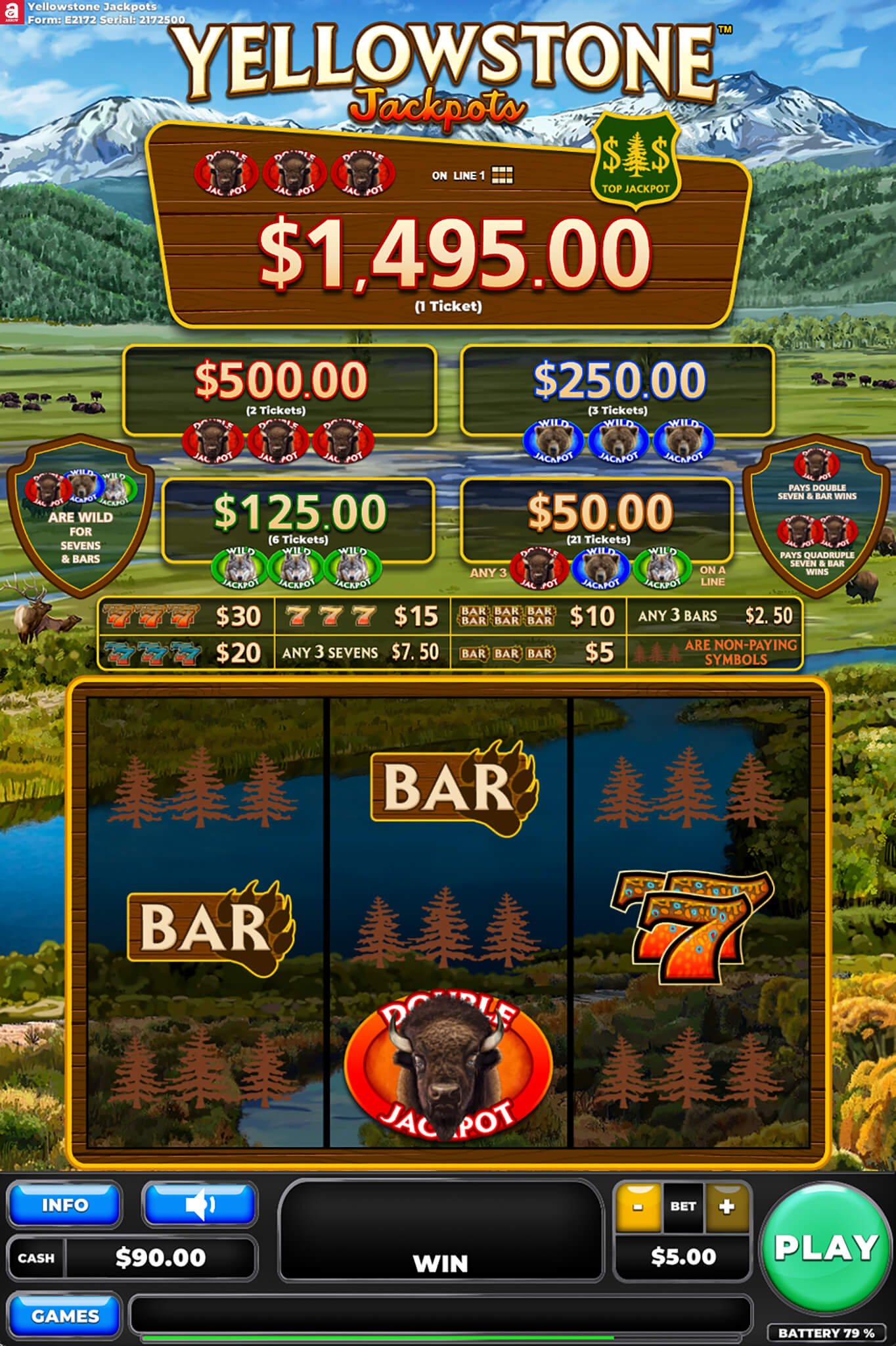 Yellowstone Jackpots