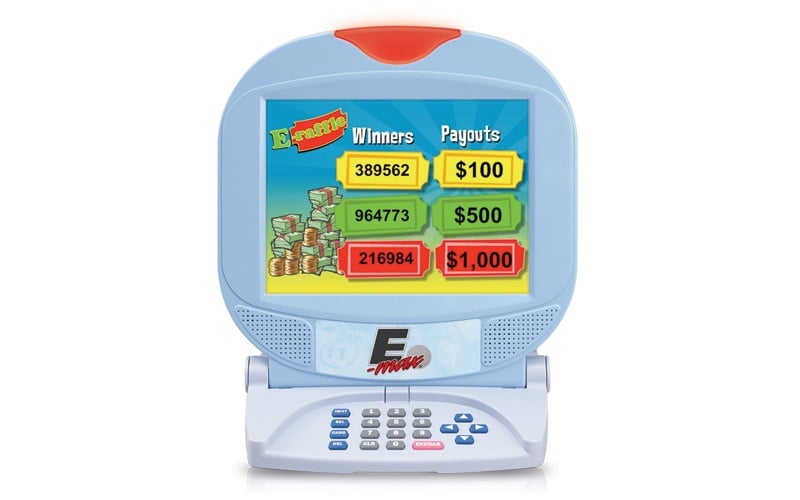 E-max E-Raffle Software for the Max10 Gaming Unit