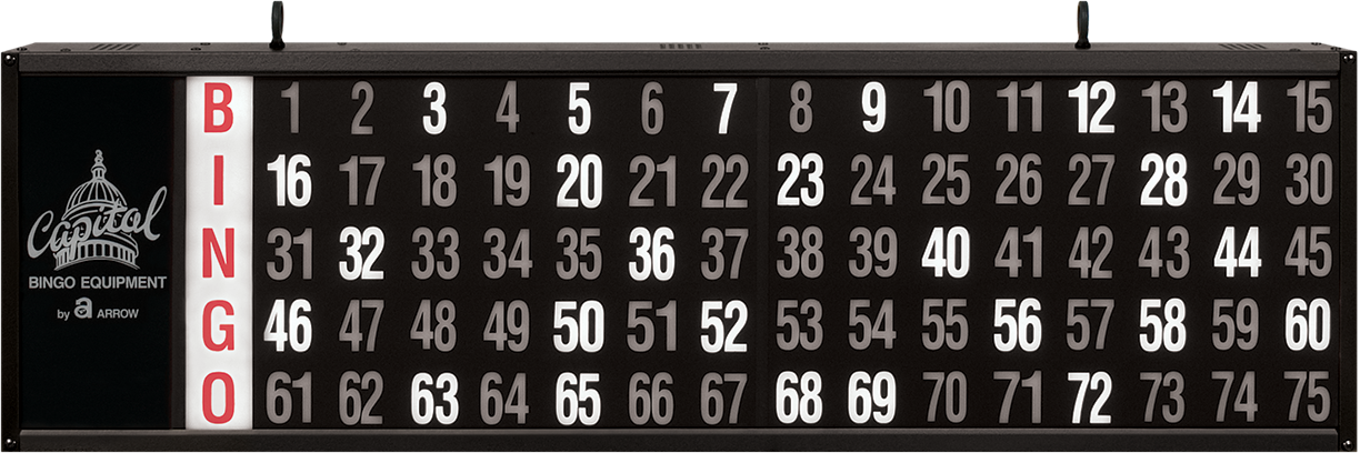 Numbers Only Bingo Flashboard
