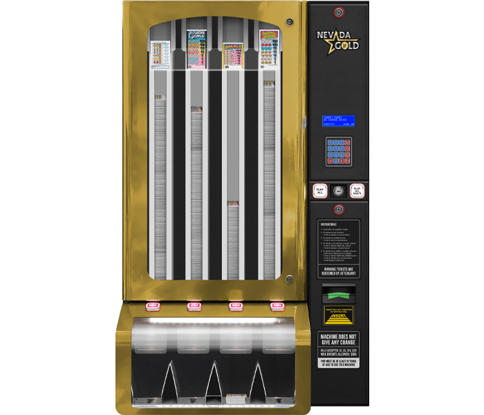 Nevada Gold - 4 Column Ticket Dispenser