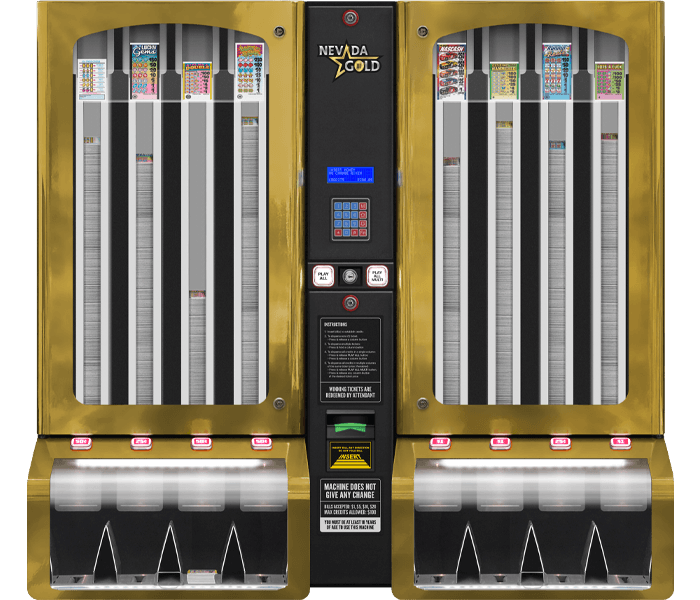 Nevada Gold - 8 Column Ticket Dispenser