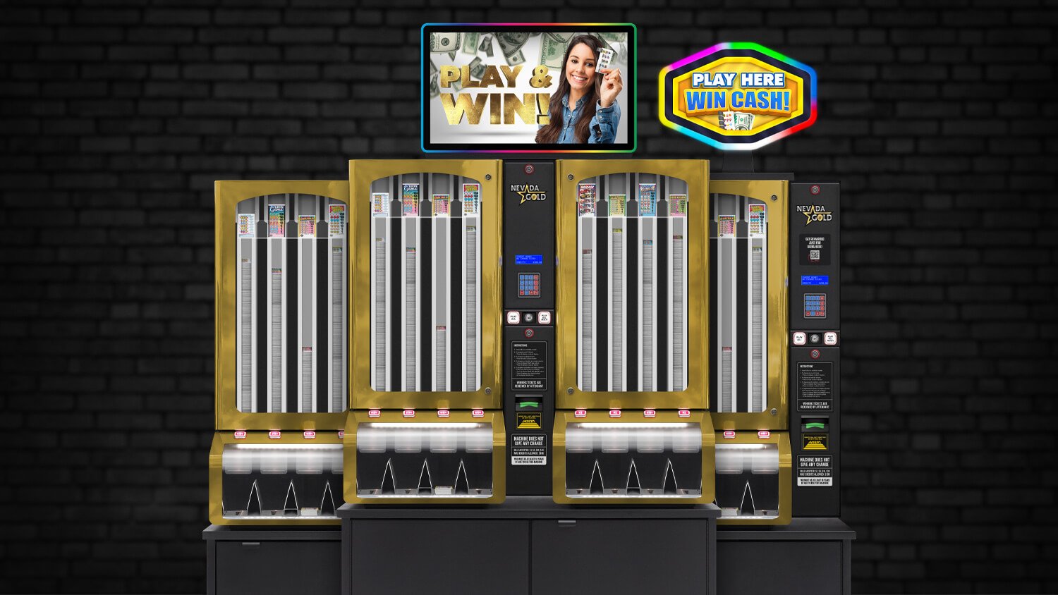 Dispensing Pull Tab Tickets