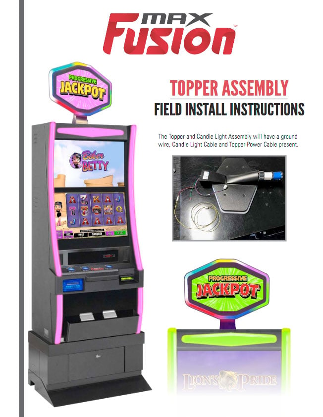 MaxFusion Topper Assembly Promotional Materials/Equipment Flyers & Brochures